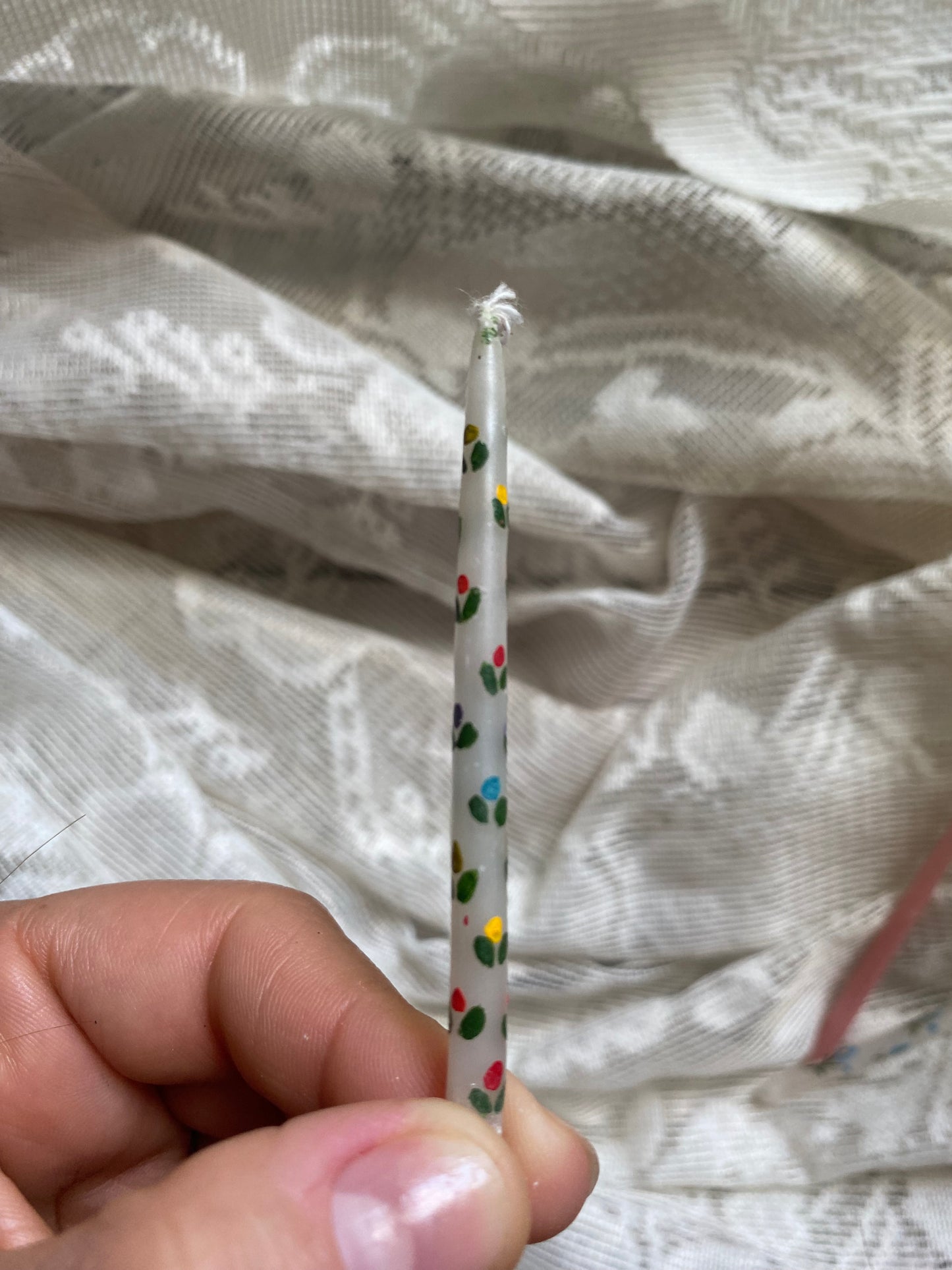 HANDPAINTED CANDLE 4