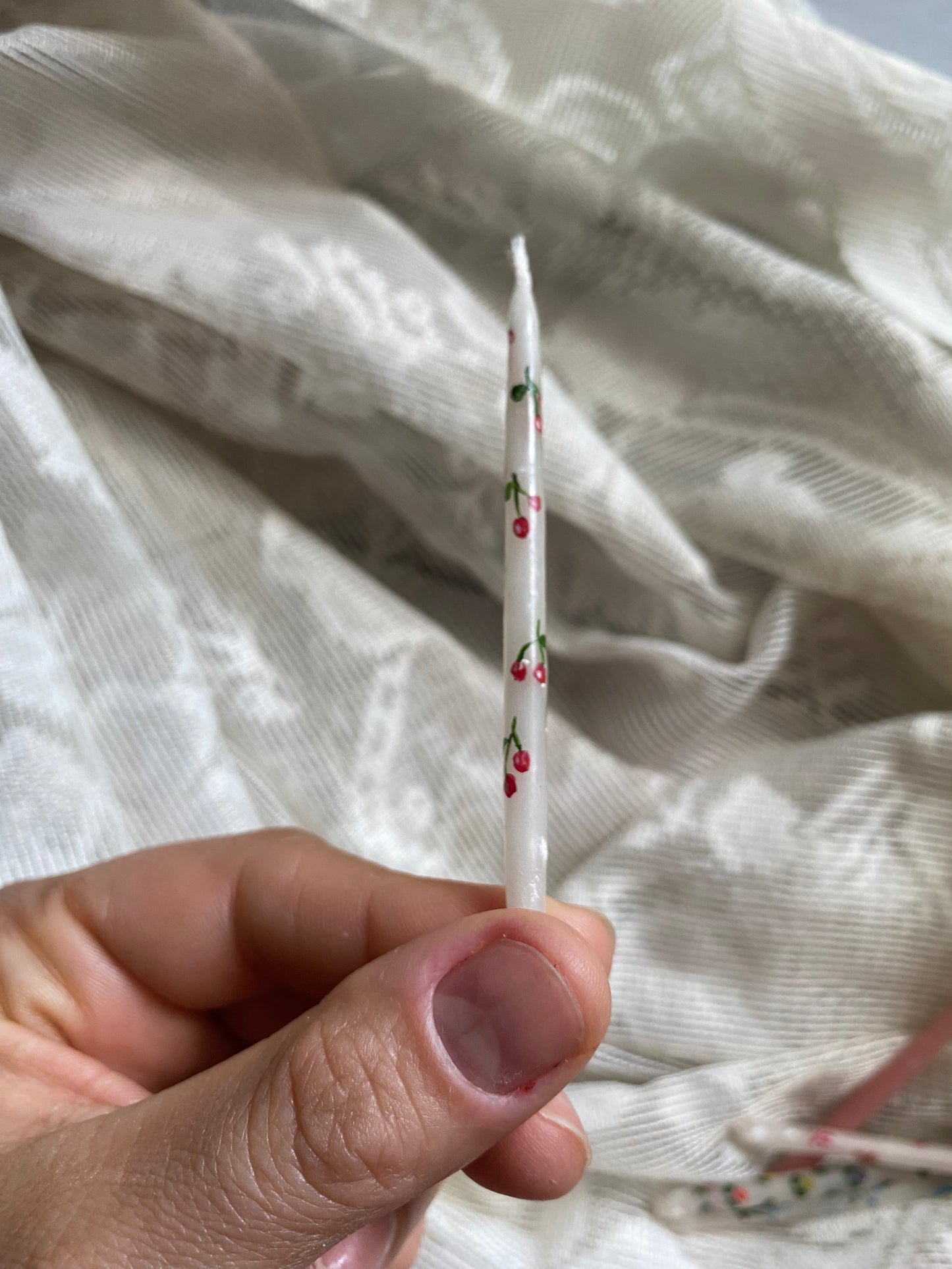HANDPAINTED CANDLE 3