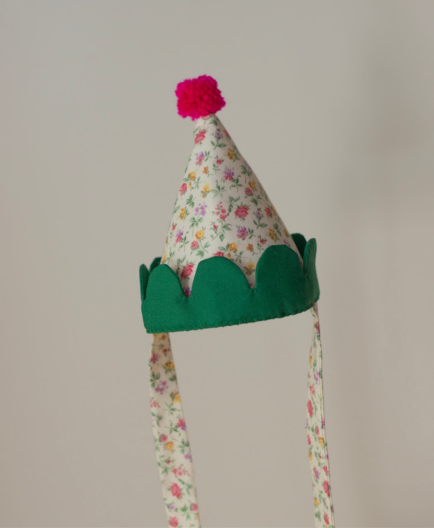 SPRING FABRIC PARTY HAT