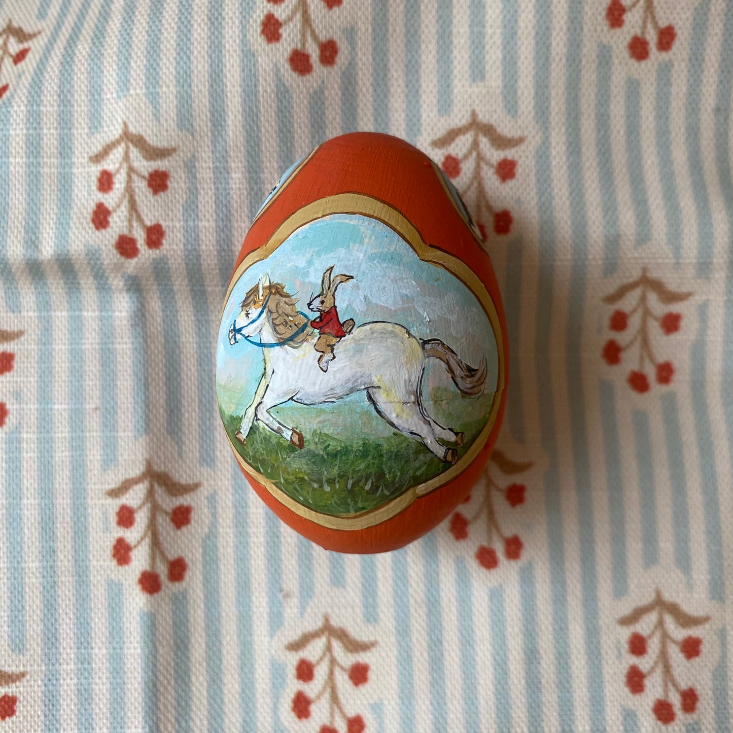 Heirloom Wooden egg No. 12