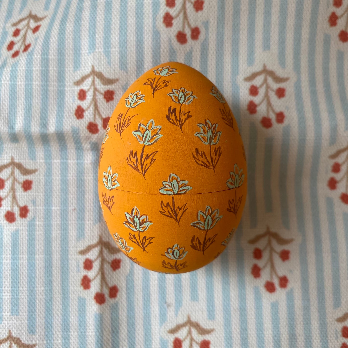 Heirloom Wooden egg No. 18