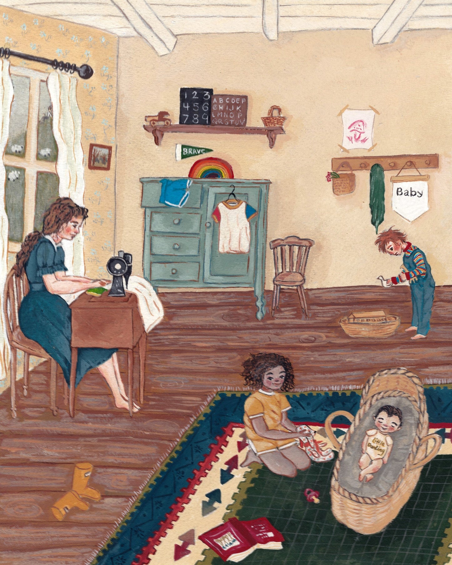 These are the days illustration