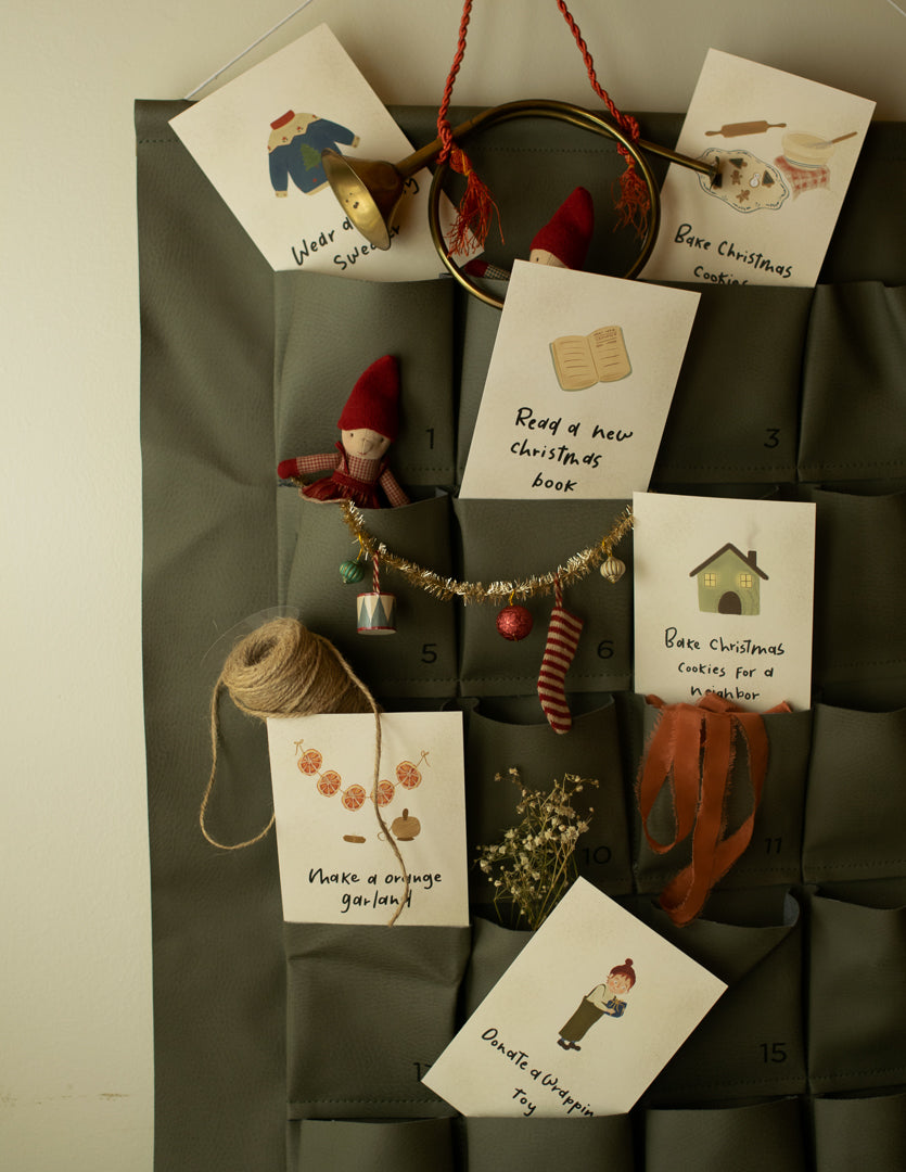 Advent Calendar offers Art Cards Wall Hanging