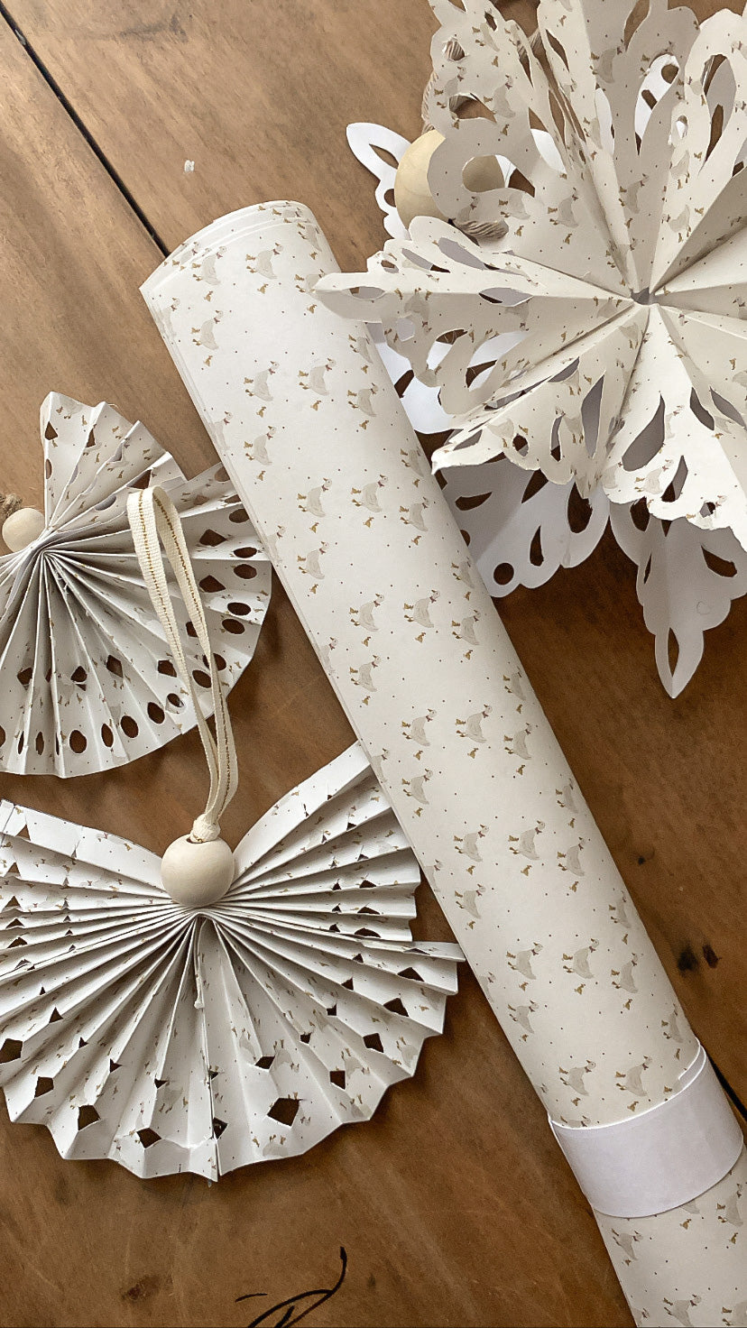 Geese Wrapping paper sheet set of 5