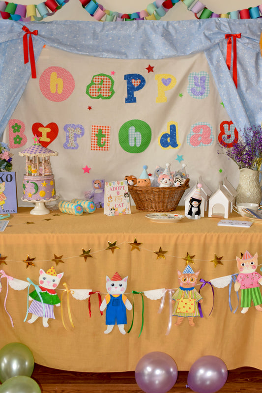 birthday banner letters