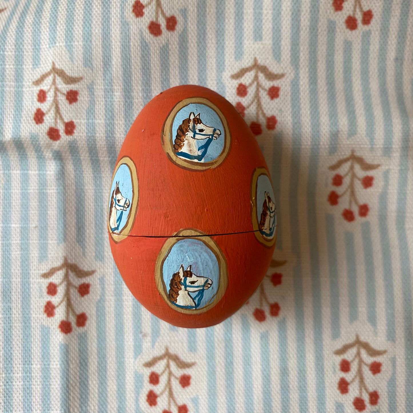 Heirloom Wooden egg No. 12