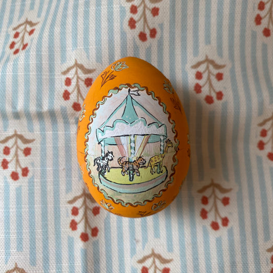 Heirloom Wooden egg No. 18