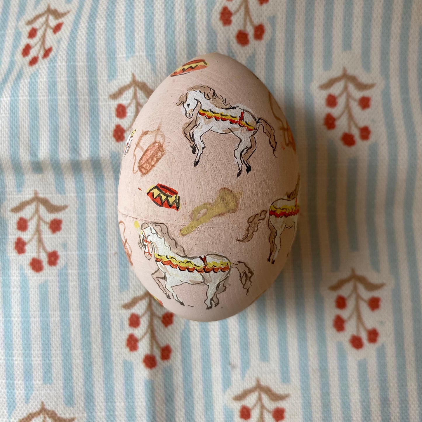Heirloom Wooden egg No. 19