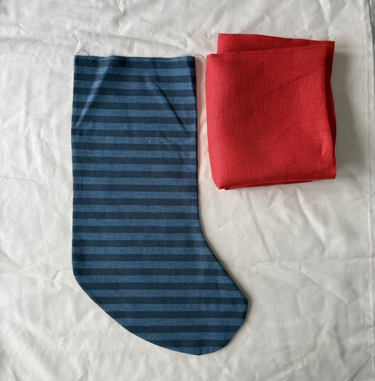 Christmas stockings Blue/Red