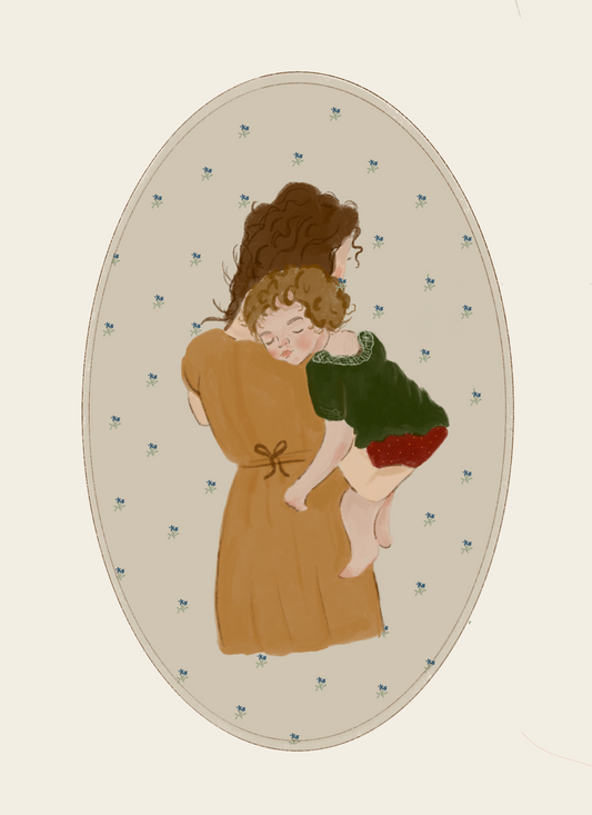 motherly comfort 5"x 7" print